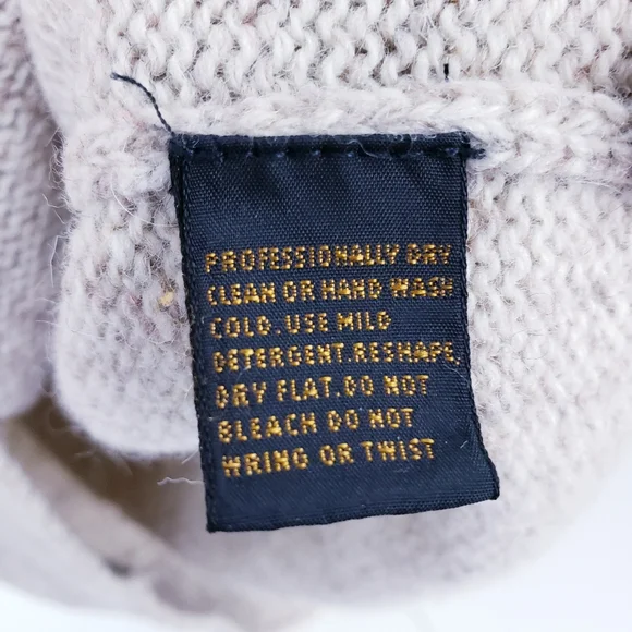 Vintage 1980s Eddie Bauer Fair Isle Nordic Wool Blend Sweater Size Medium - Picture 9 of 9